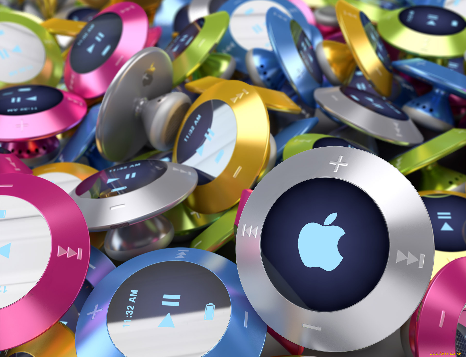 , apple, ipod, air, concept, 